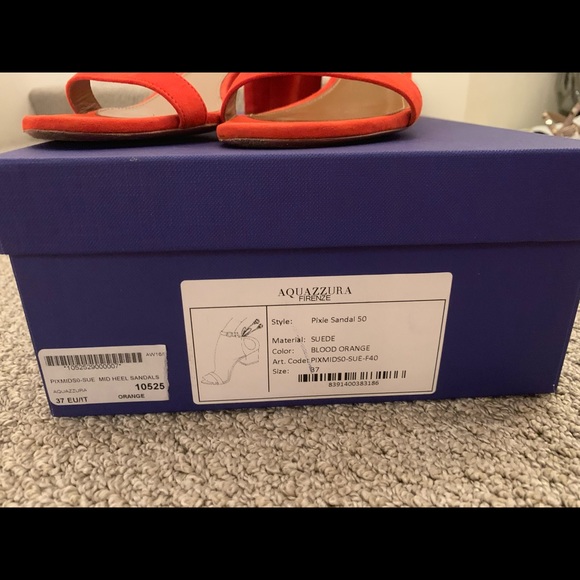 Aquazzura “pixie 50” sandals size 37 - Picture 2 of 6
